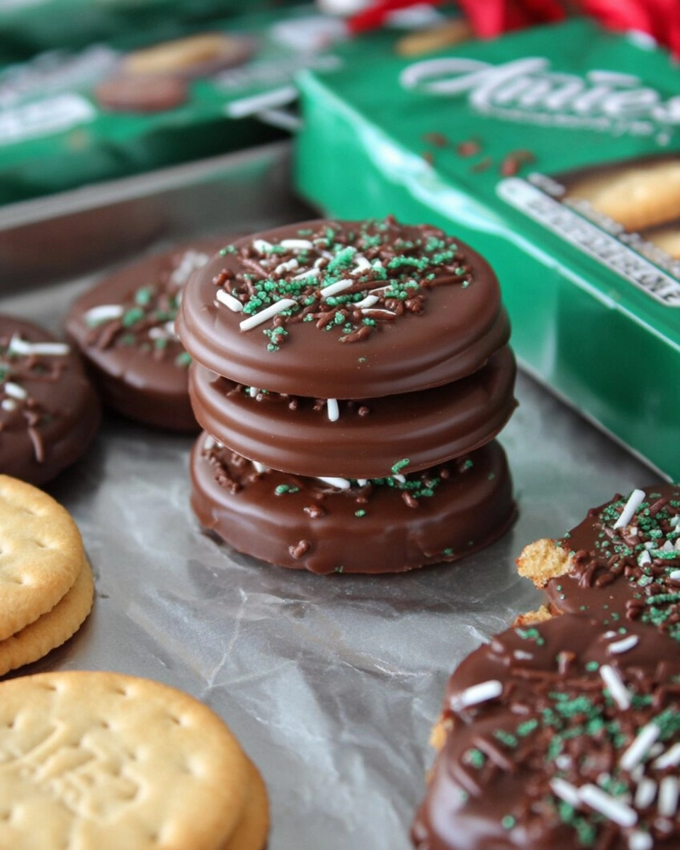 Andes Mint Ritz Cookies