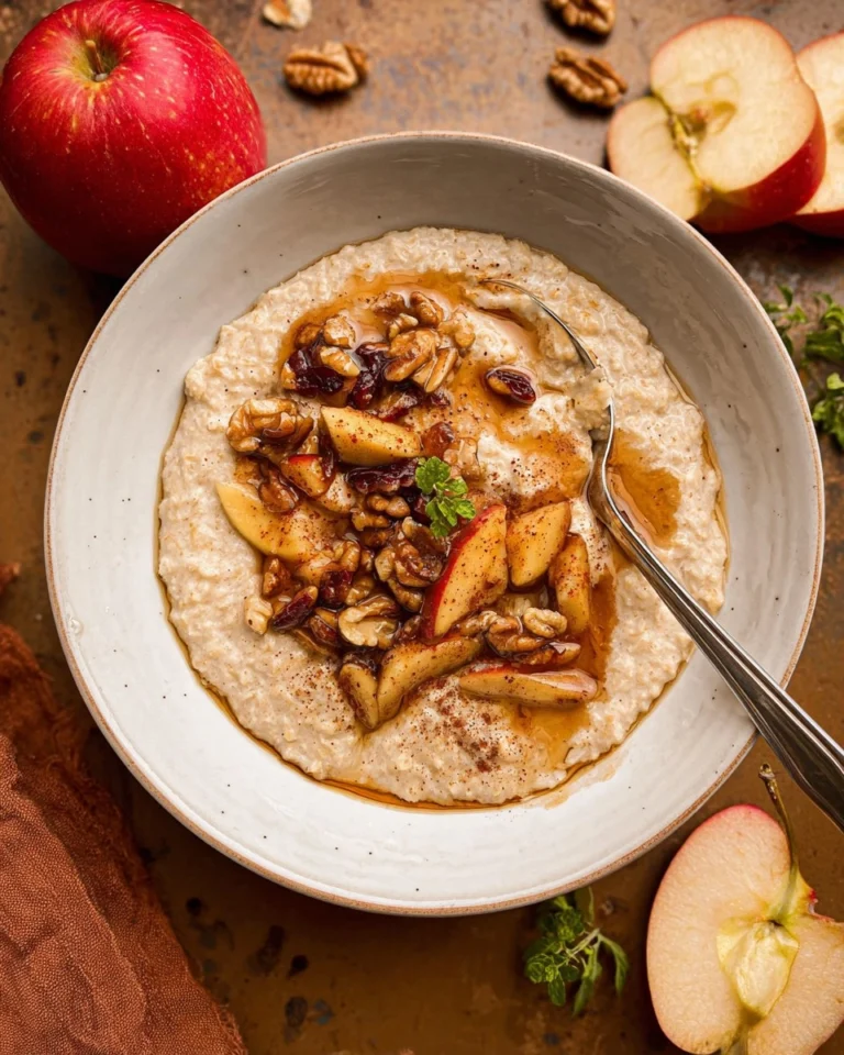 Apple-Cinnamon-Oatmeal-Porridge-Recipe