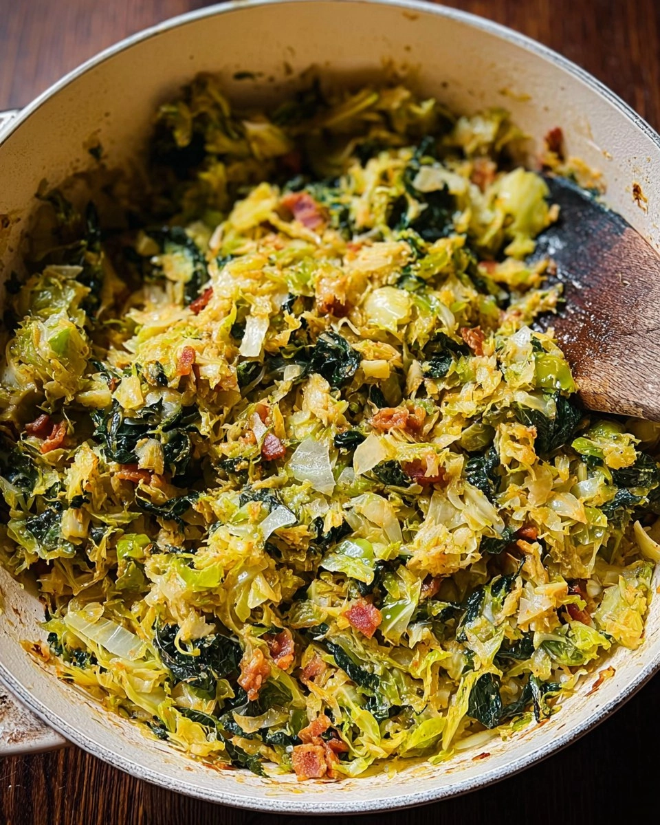 Caramelised Brussels Sprout Hash with Leeks and Pancetta