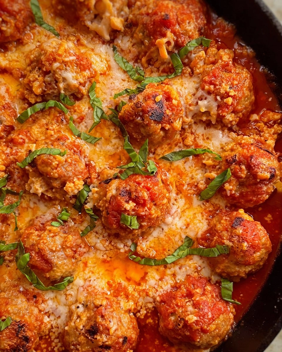 Chicken Parmesan Meatballs