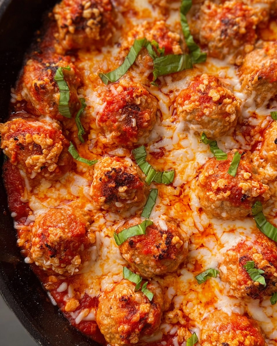 Chicken Parmesan Meatballs