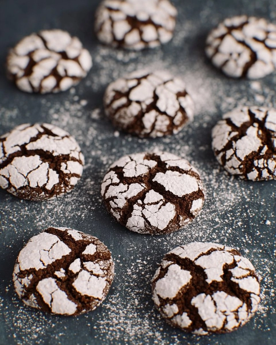 Chocolate Crinkle Cookies 101 Chocolate Crinkle Cookies