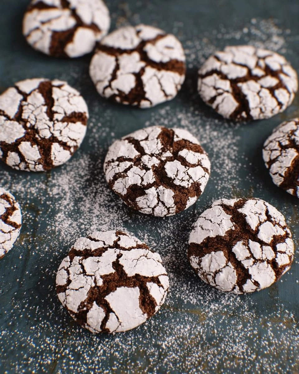 Chocolate Crinkle Cookies 102 Chocolate Crinkle Cookies