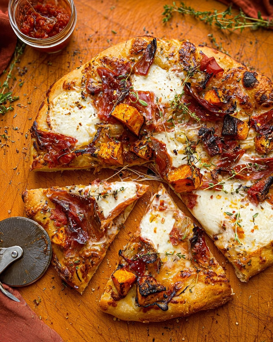Comforting Fall Harvest Pizza with Prosciutto