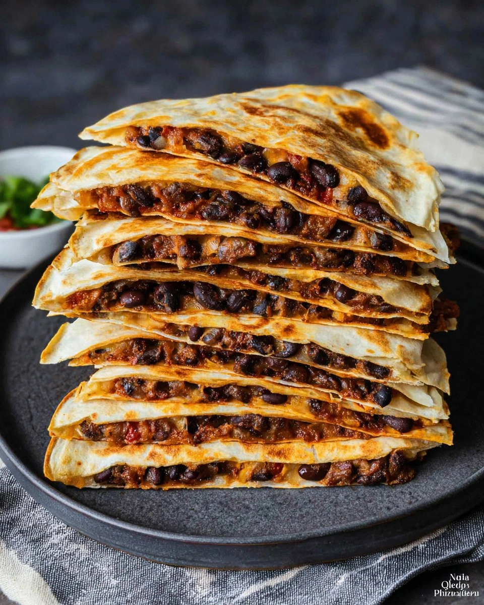 Crispy Black Bean Quesadillas 70 Crispy Black Bean Quesadillas