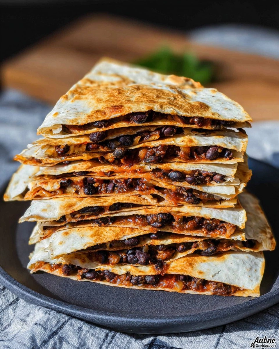 Crispy Black Bean Quesadillas 72 Crispy Black Bean Quesadillas