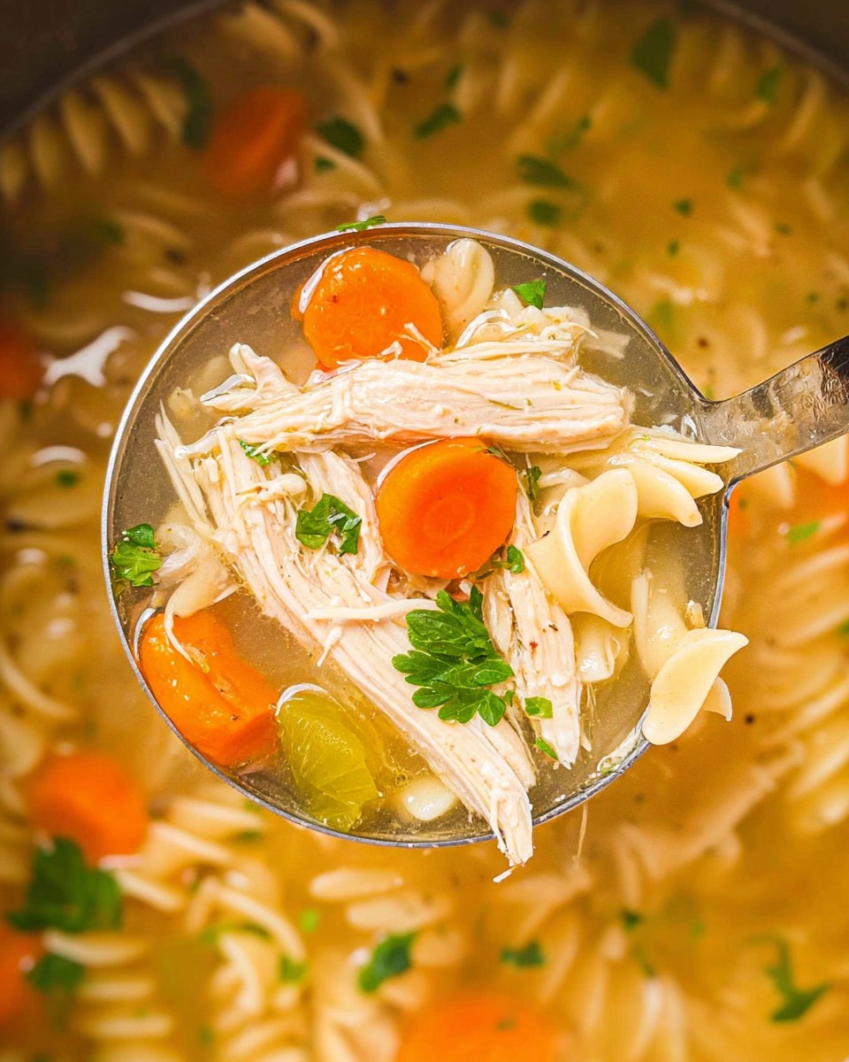 Crockpot Chicken Noodle Soup