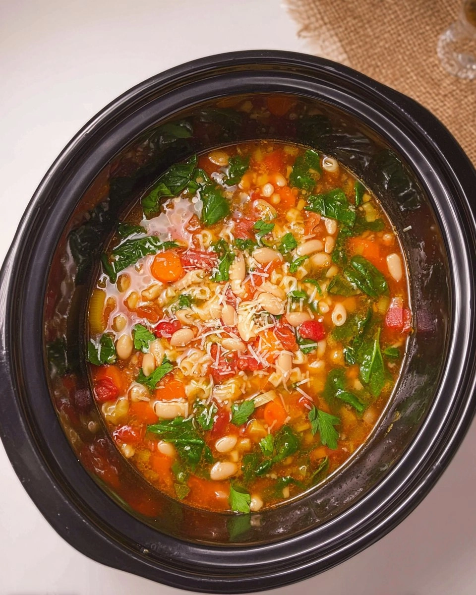 Crockpot Minestrone Soup 137 Crockpot Minestrone Soup