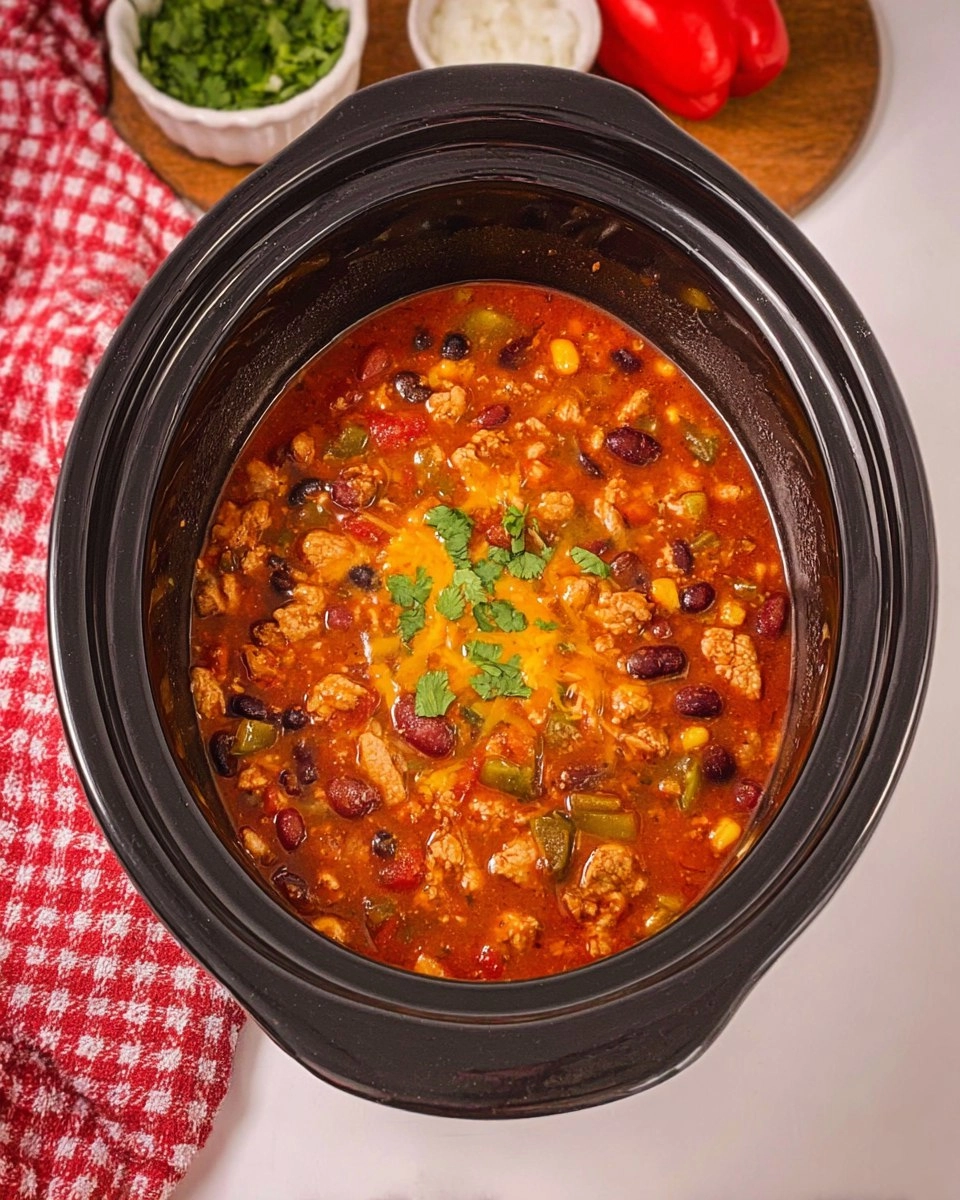 Crockpot Turkey Chili 137 Crockpot Turkey Chili