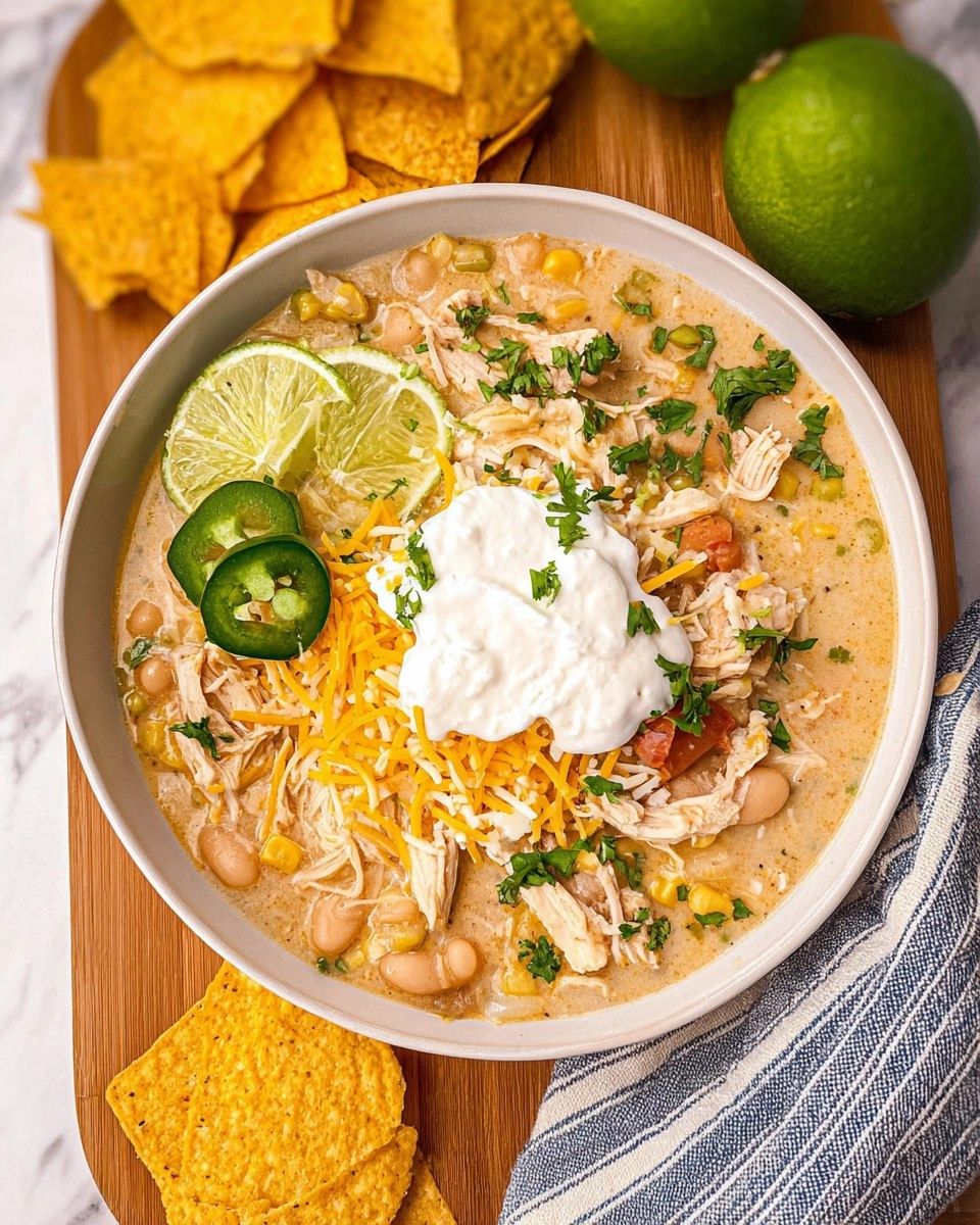 Crockpot White Chicken Chili