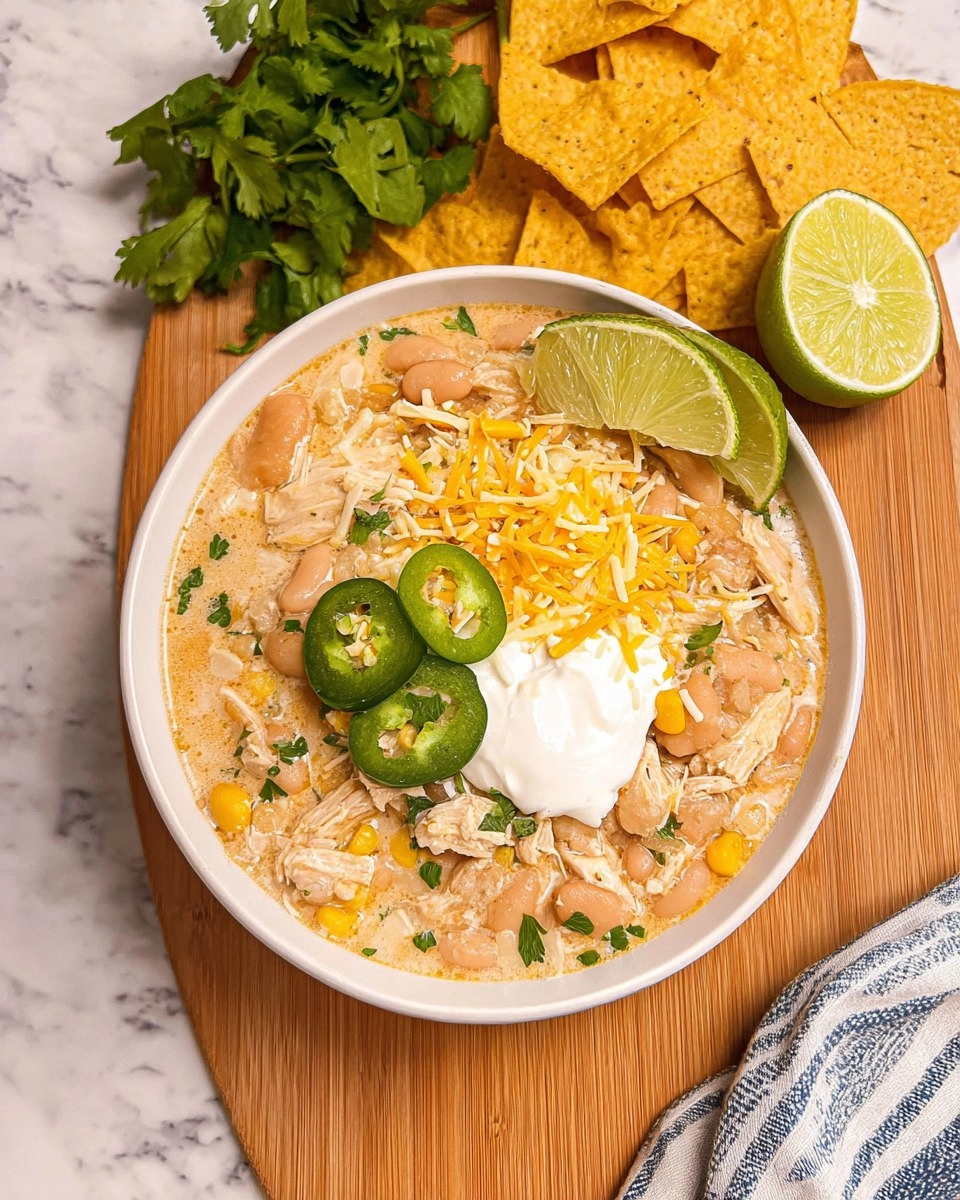 Crockpot White Chicken Chili