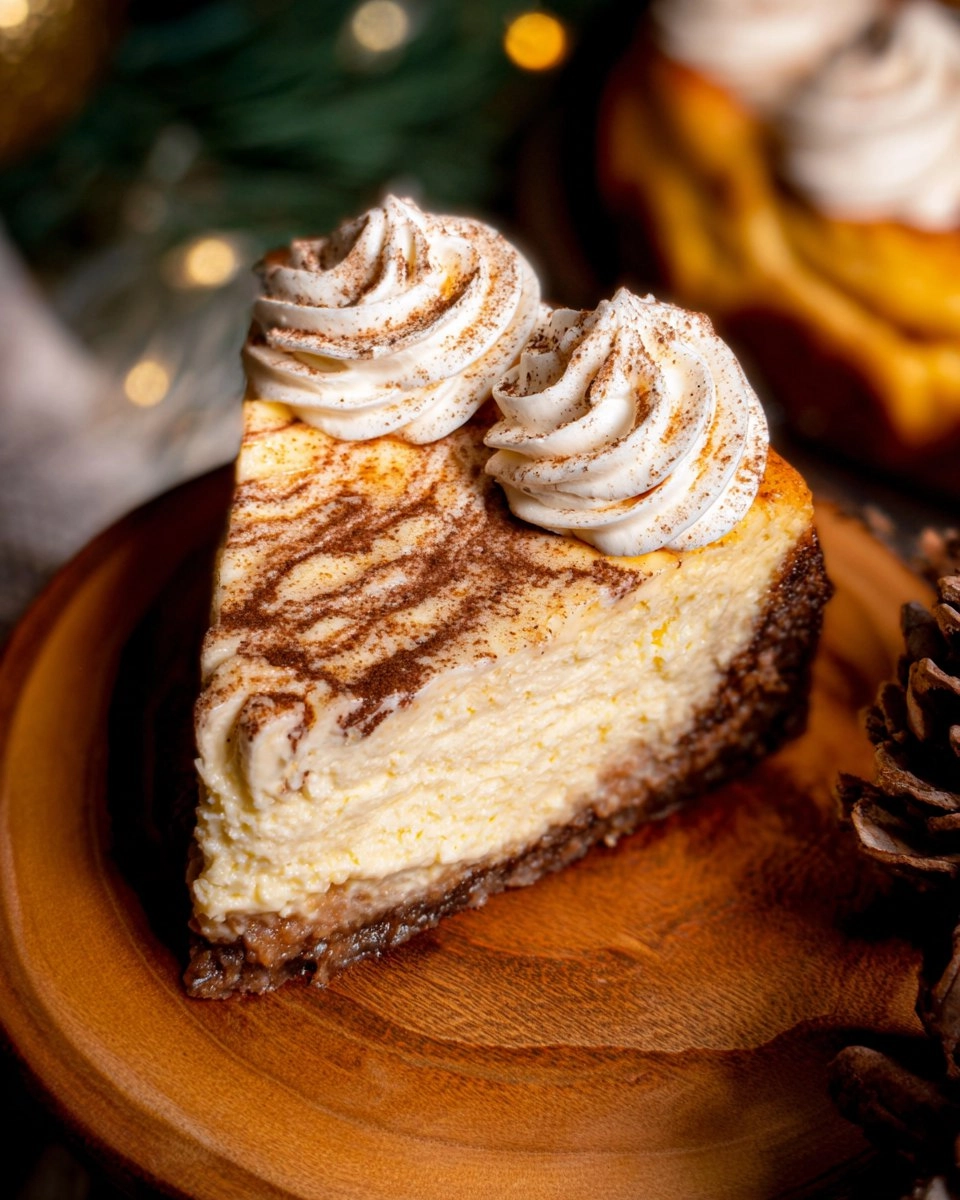 Eggnog Cheesecake