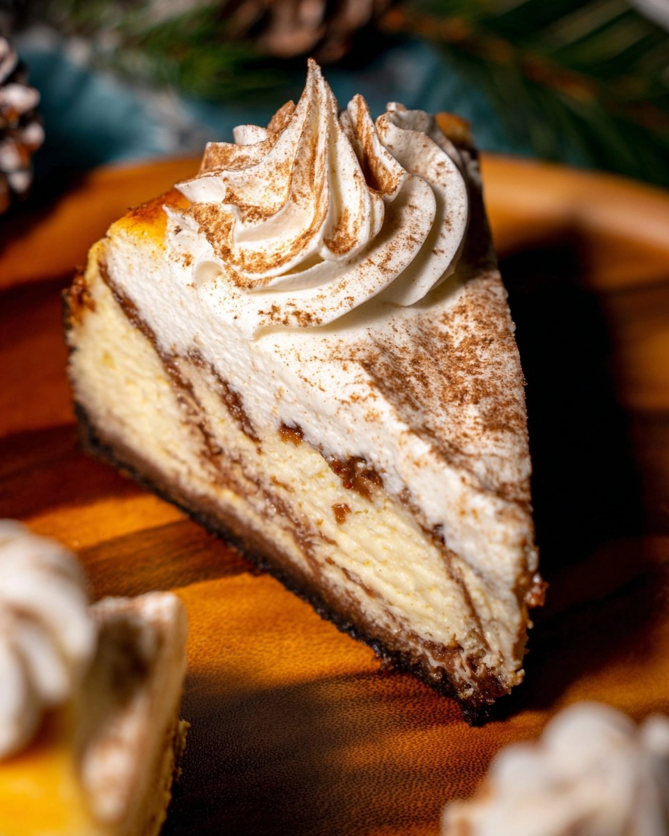 Eggnog Cheesecake