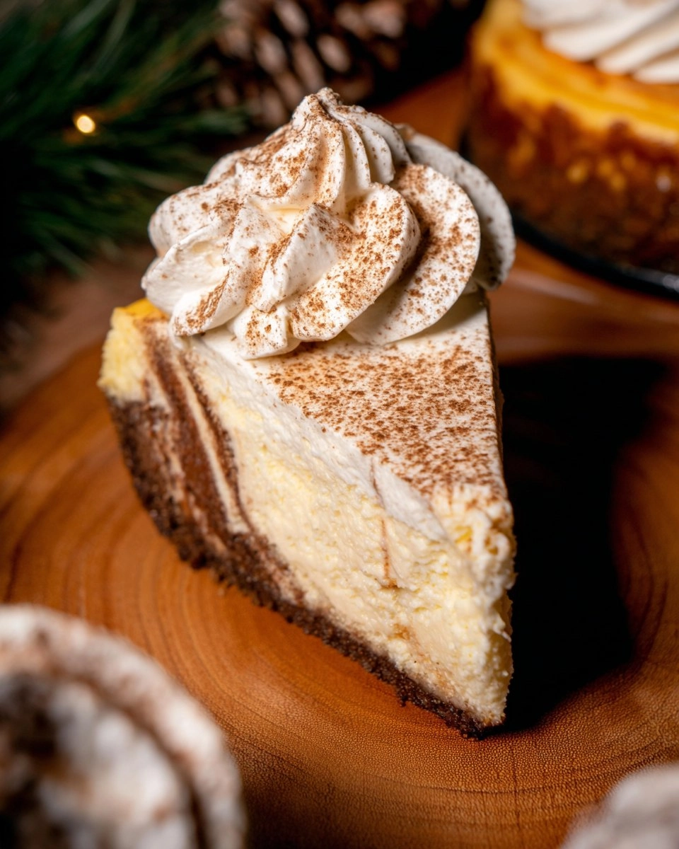Eggnog Cheesecake