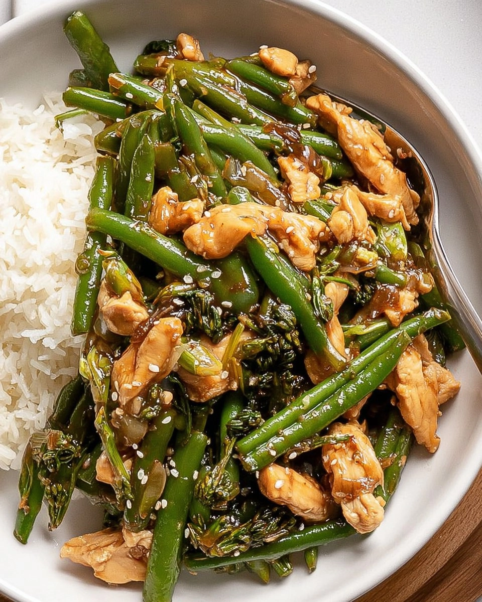 Green Bean Chicken Stir Fry