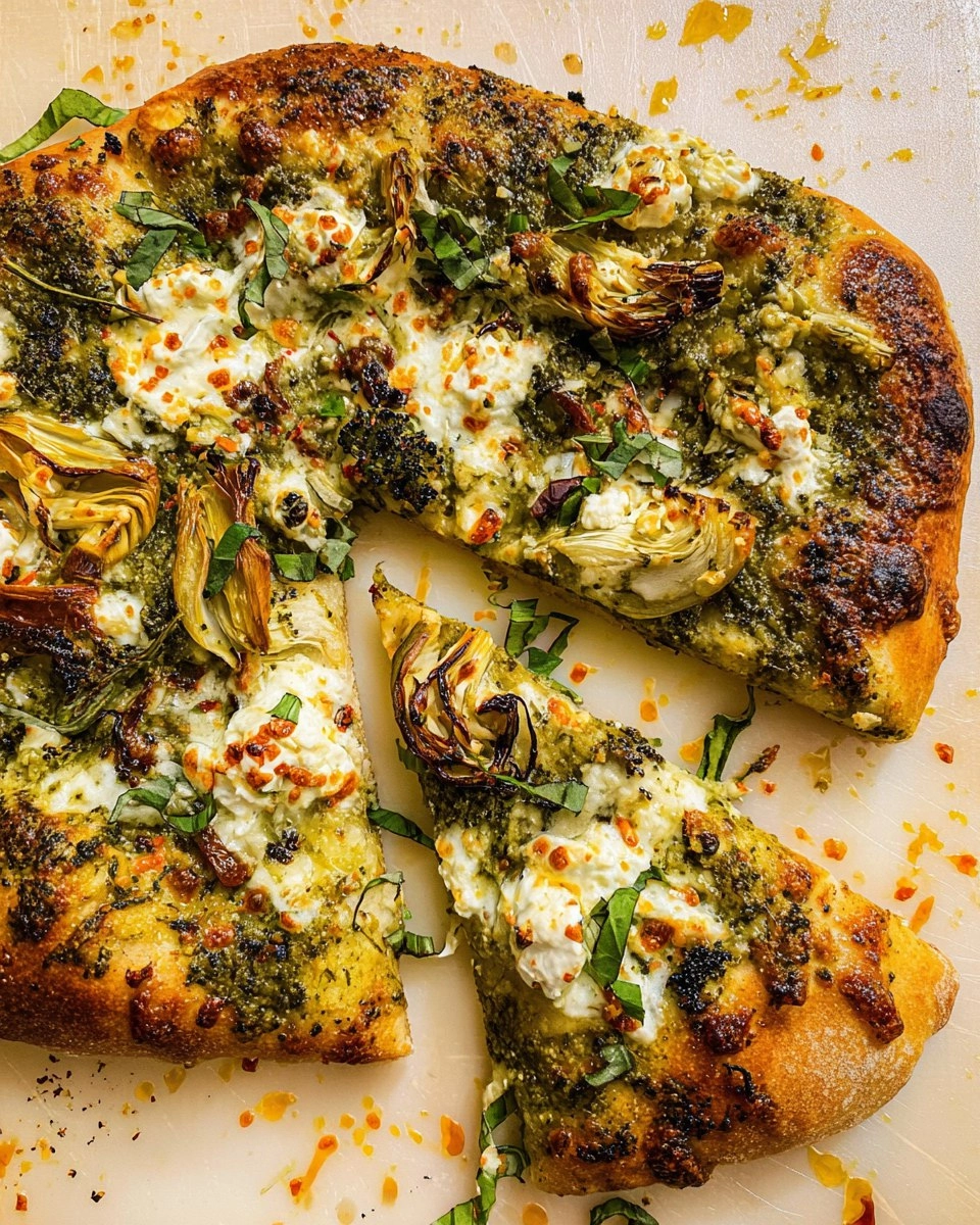 Green Goddess Veggie Pizza