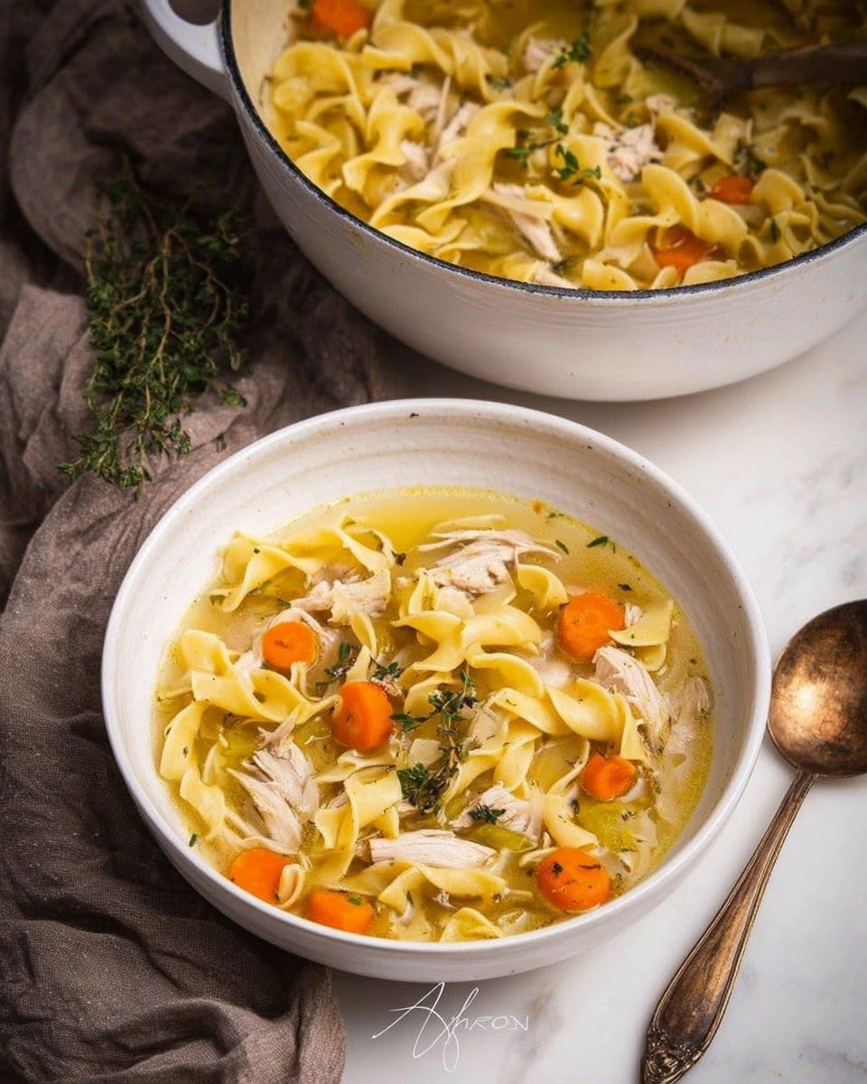 Homemade Turkey Noodle Soup