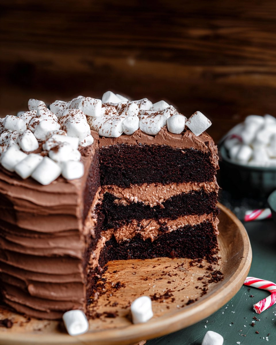 Hot Cocoa Cake