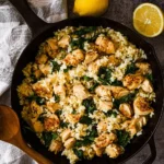 Lemon-Chicken-Rice-Skillet-Recipe