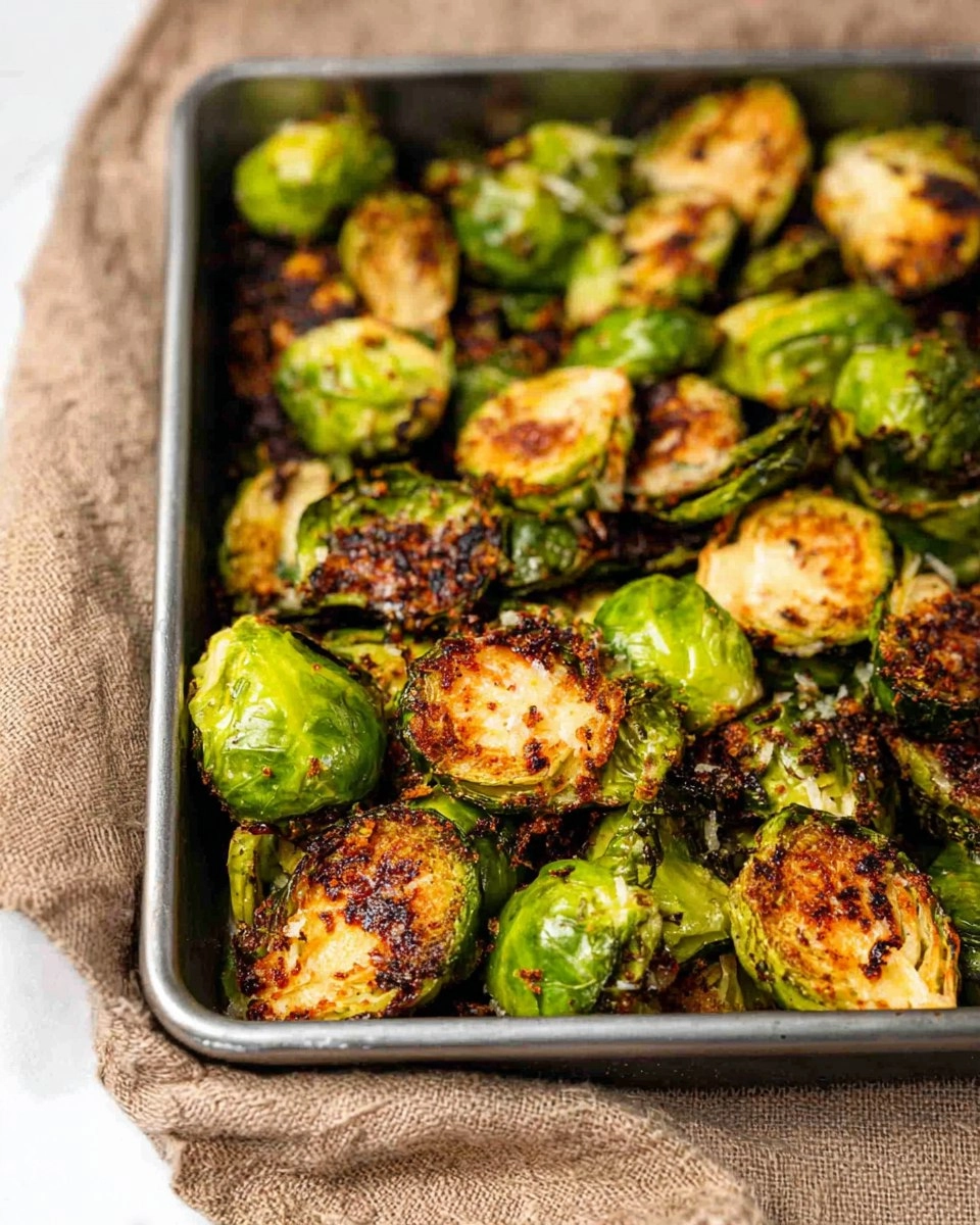 Parmesan Roasted Brussels Sprouts