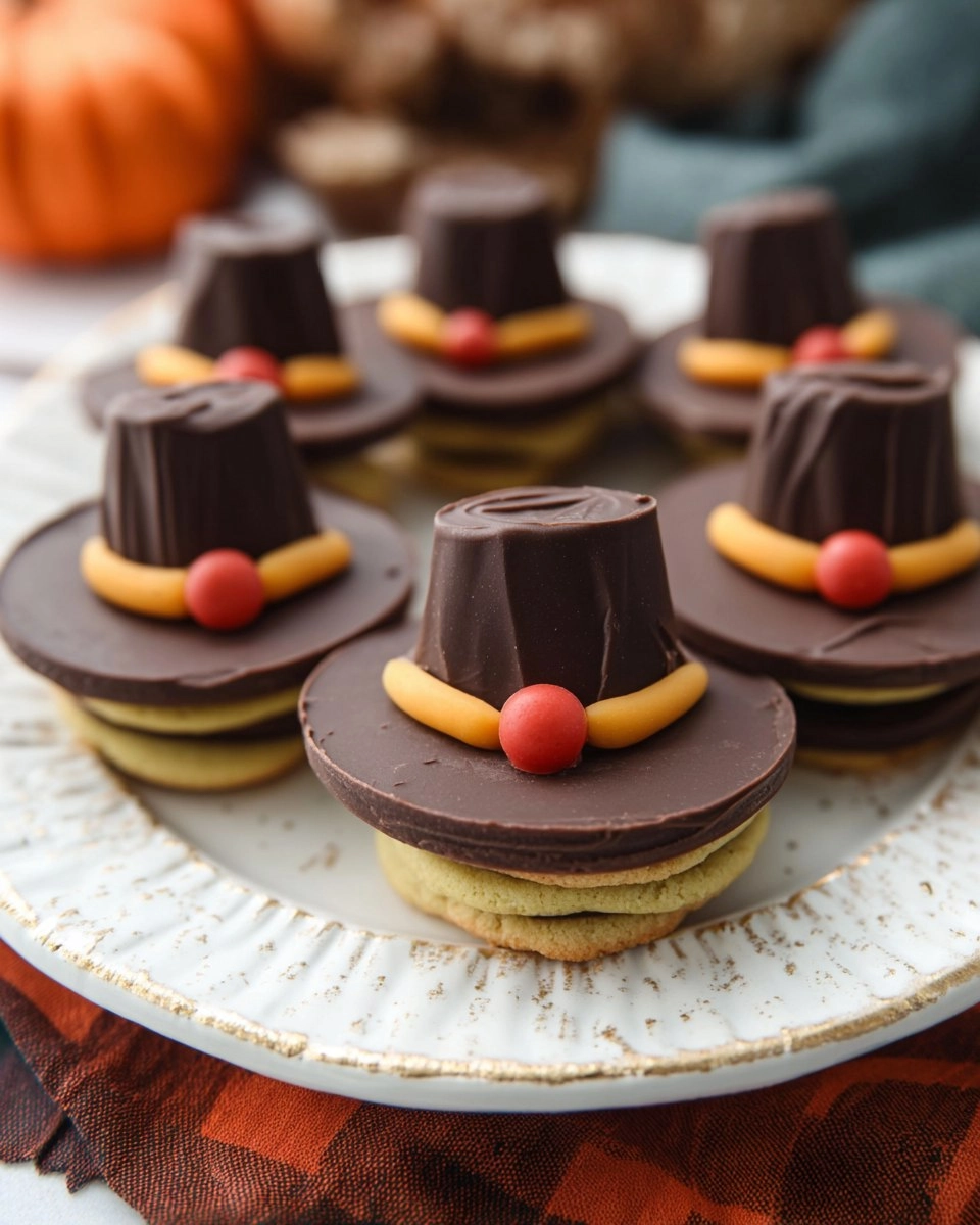 Pilgrim Hat Cookies