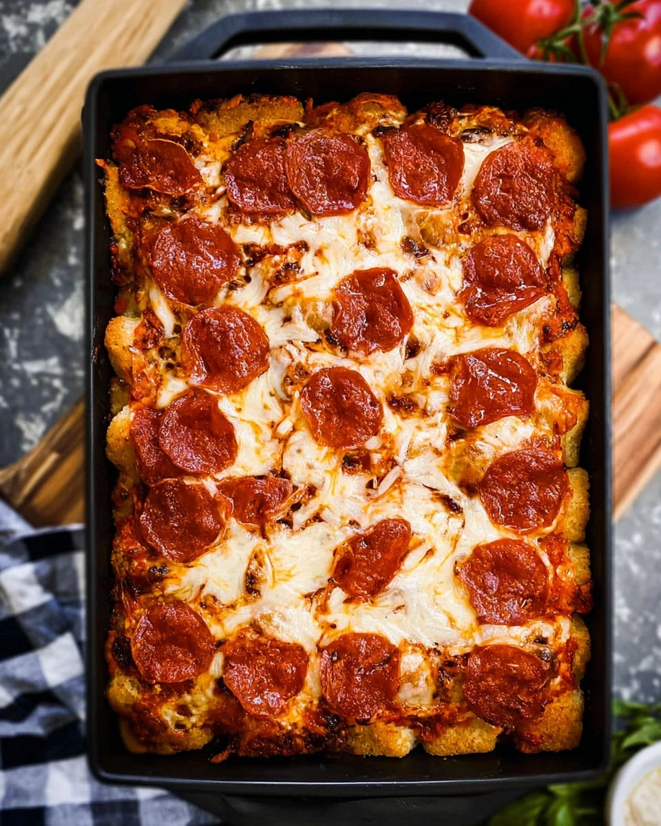 Pizza Biscuit Casserole (Easy Pepperoni Version) 82 Pizza Biscuit Casserole (Easy Pepperoni Version)