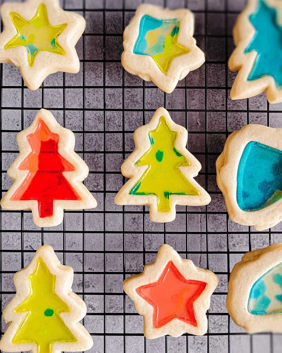 Stained Glass Cookies