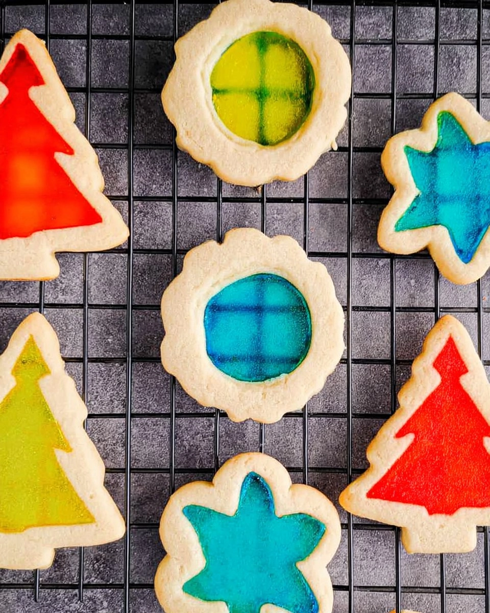 Stained Glass Cookies