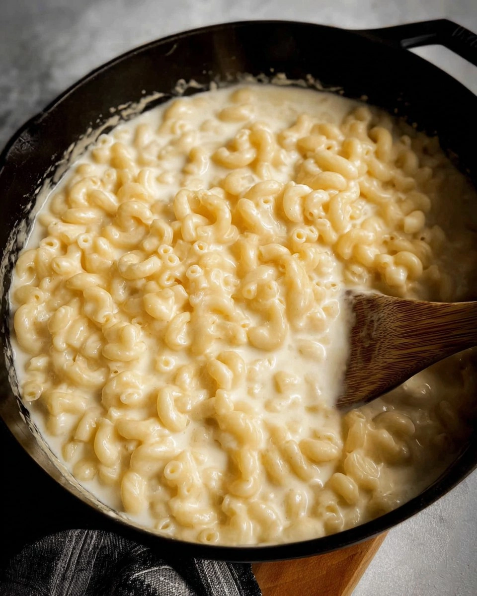 Stovetop Mac and Cheese with White Cheddar