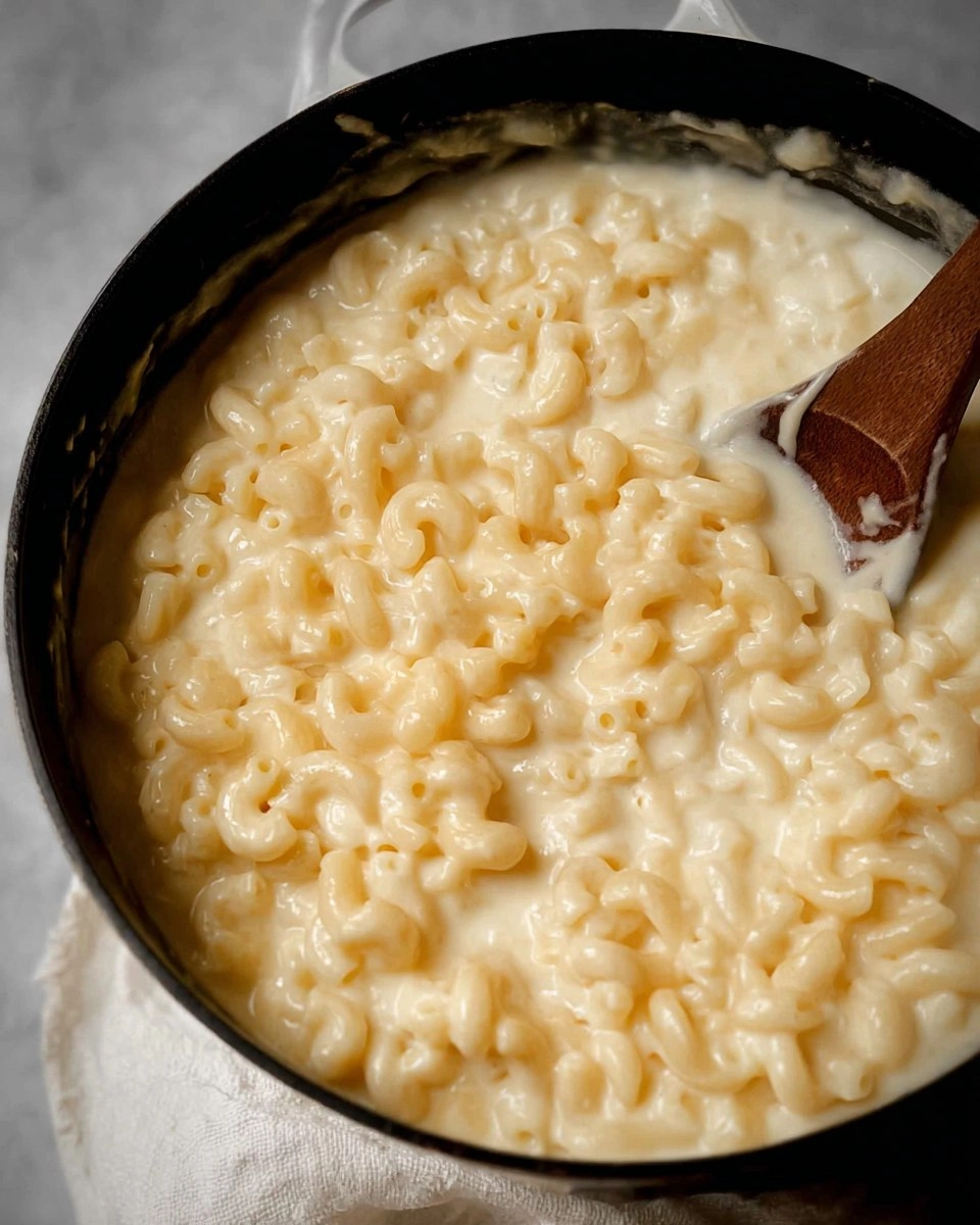 Stovetop Mac and Cheese with White Cheddar