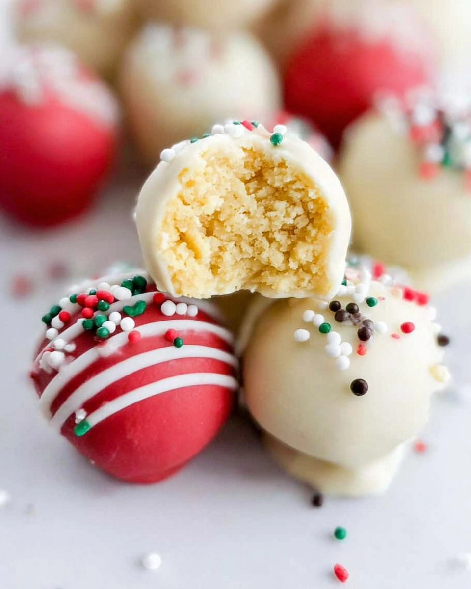 Sugar Cookie Truffles