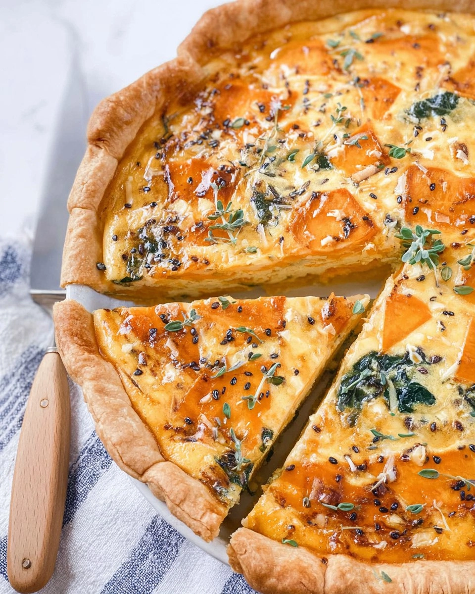 Sweet Potato Quiche