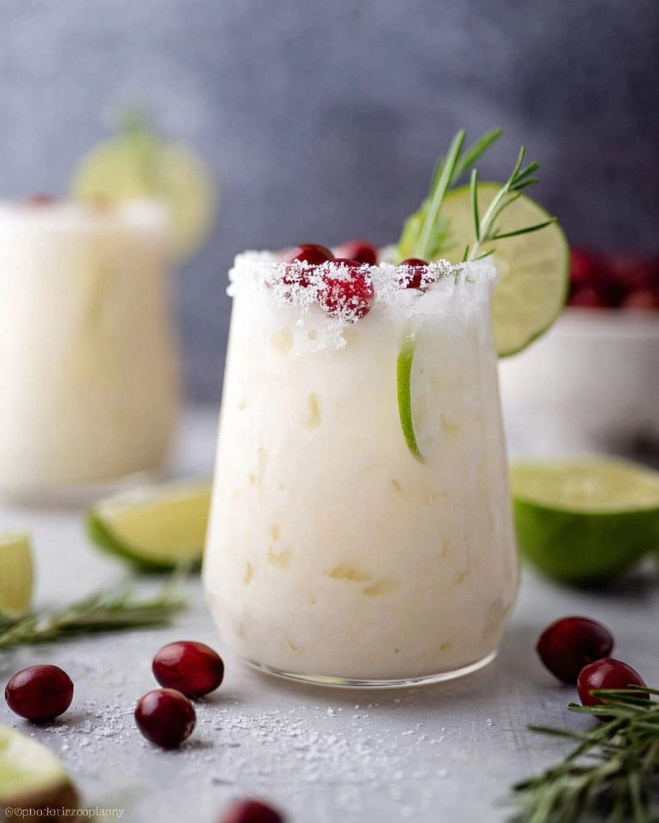 White Christmas Margarita