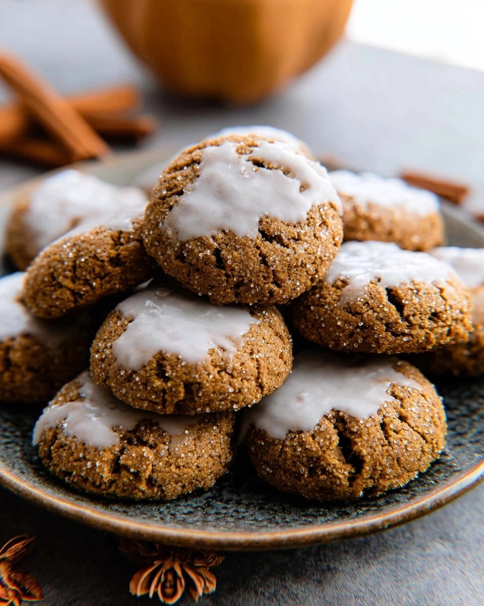 Almond Flour Ginger Molasses Cookies