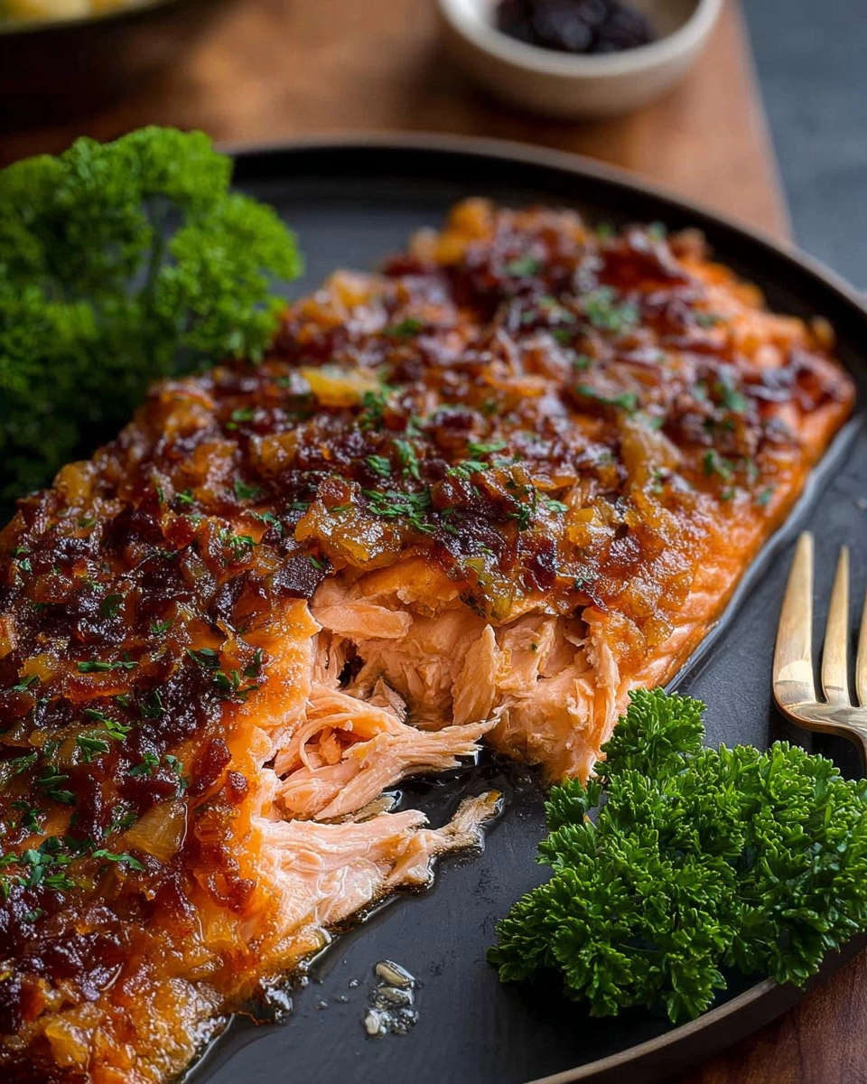 Bacon Jam Salmon