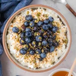Blueberry-and-Muesli-Cottage-Cheese-Bowl-Recipe
