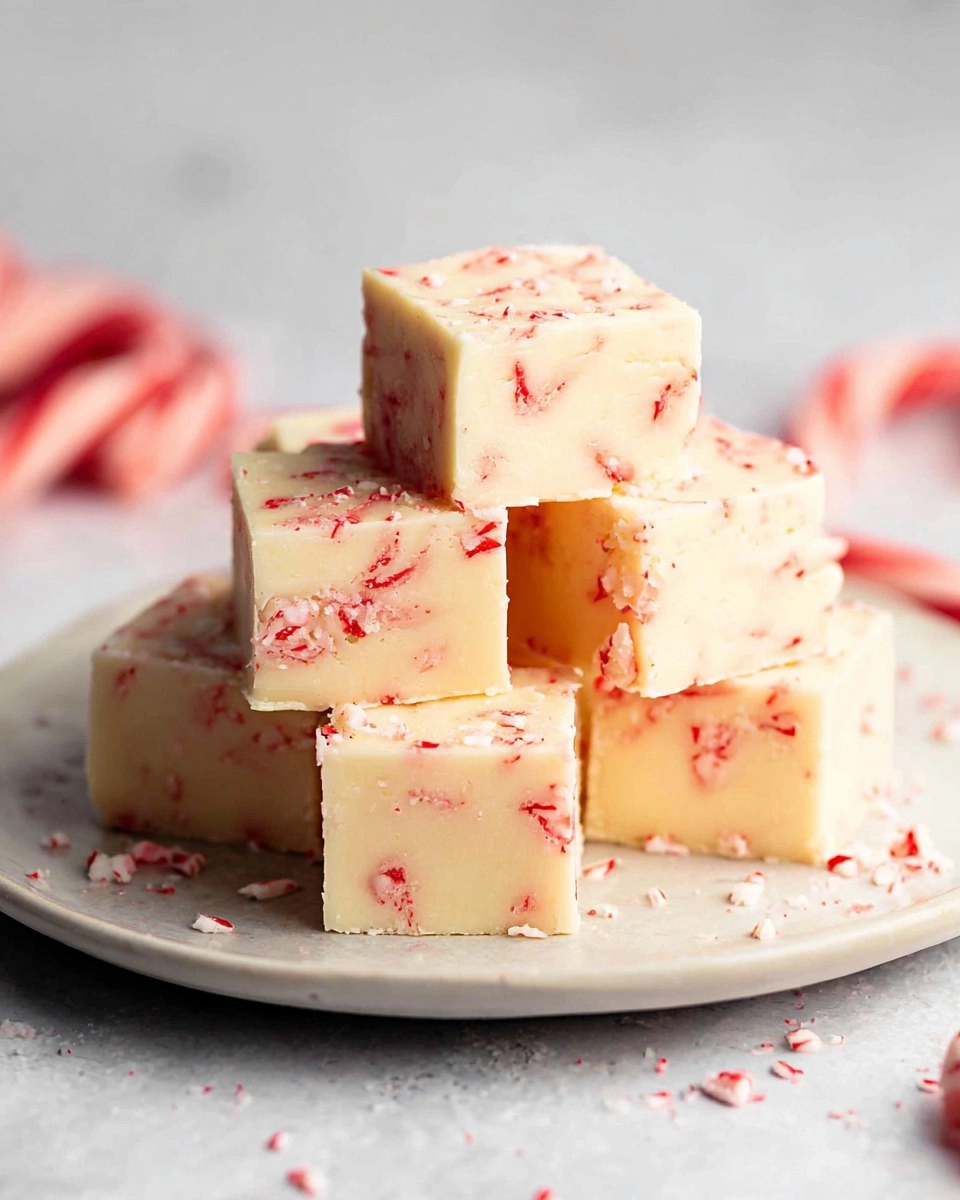 Candy Cane Fudge