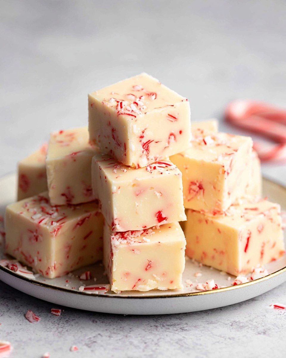 Candy Cane Fudge