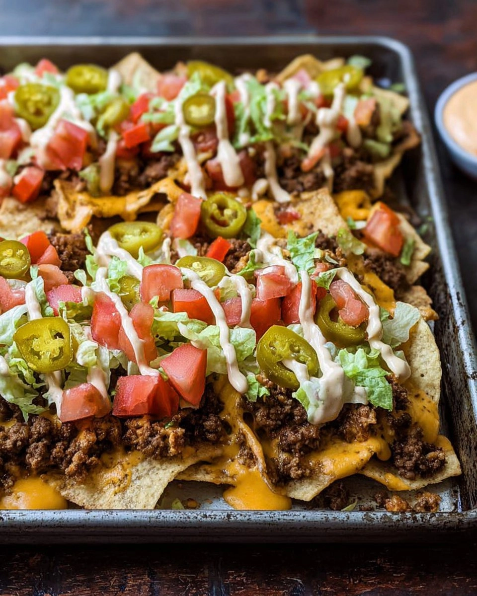 Cheeseburger Nachos