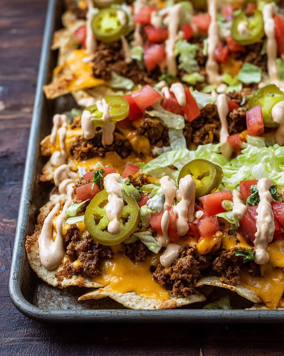 Cheeseburger Nachos
