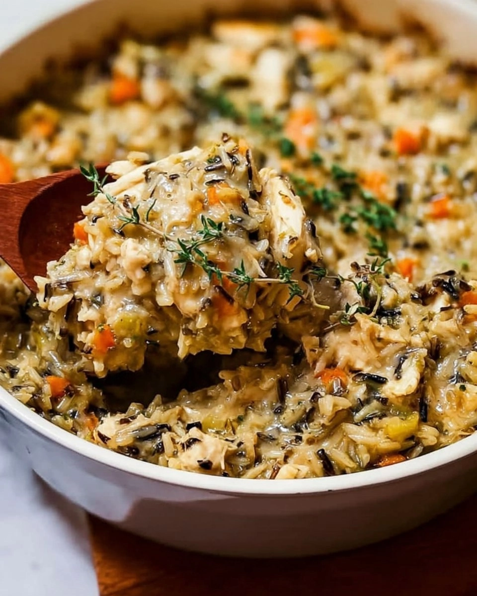 Chicken Wild Rice Casserole