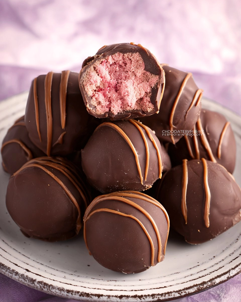 Chocolate Raspberry Truffles