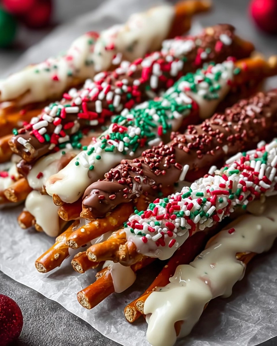 Christmas Pretzel Rods 65 Christmas Pretzel Rods