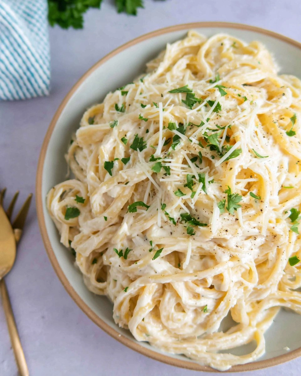 Cottage Cheese Alfredo