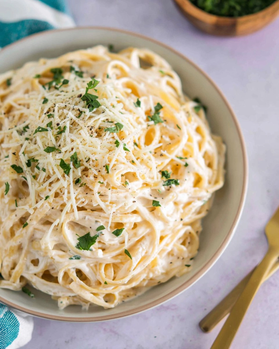 Cottage Cheese Alfredo