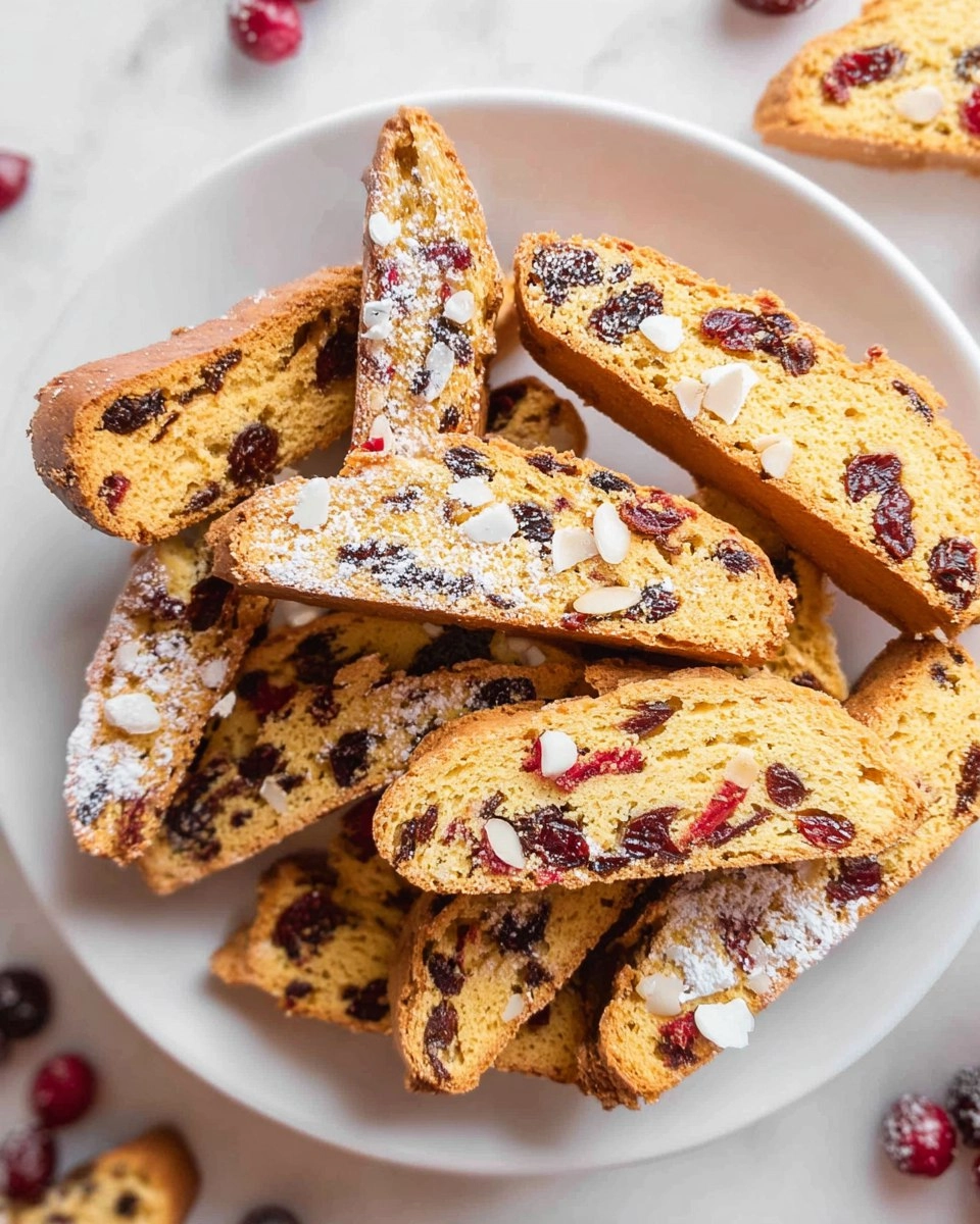 Cranberry Orange Biscotti