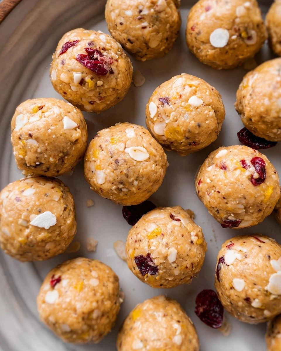 Cranberry Orange Protein Balls