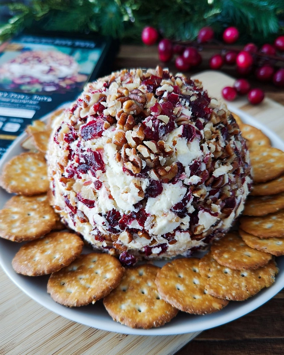 Cranberry Pecan Cheese Ball