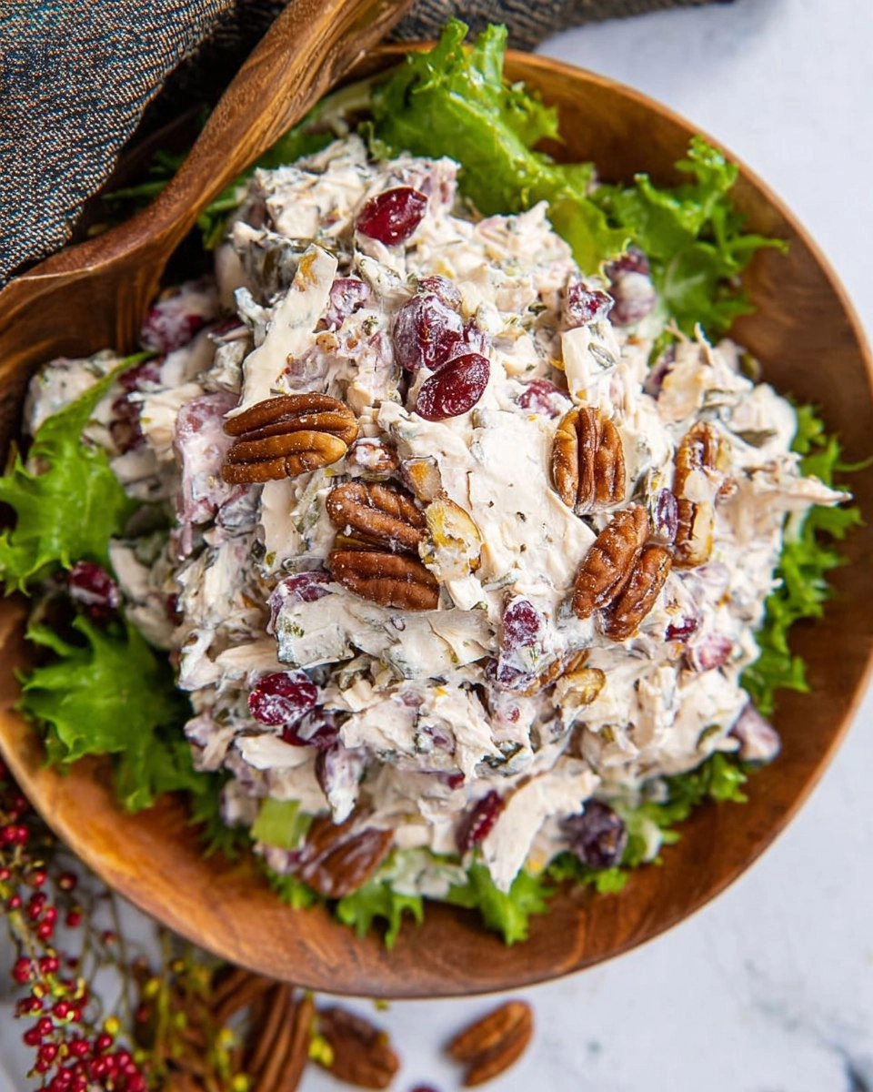 Cranberry Pecan Turkey Salad