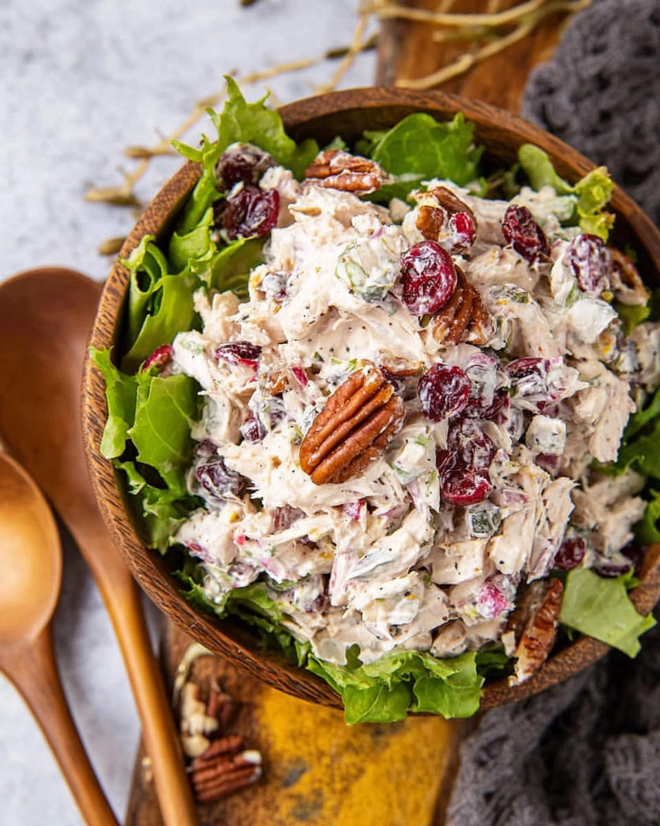 Cranberry Pecan Turkey Salad